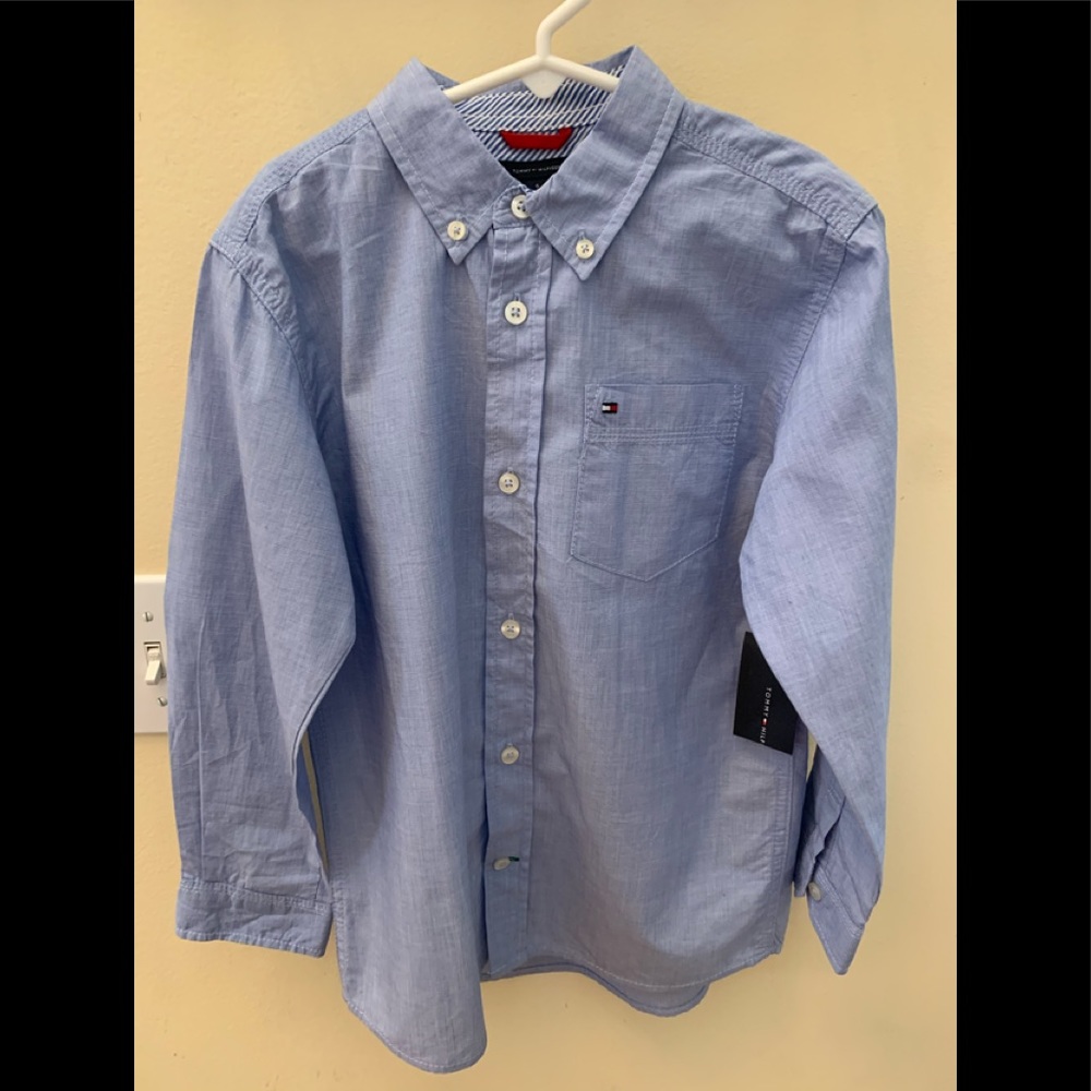 NWT, size 6, Tommy Hilfiger Button Down Shirt